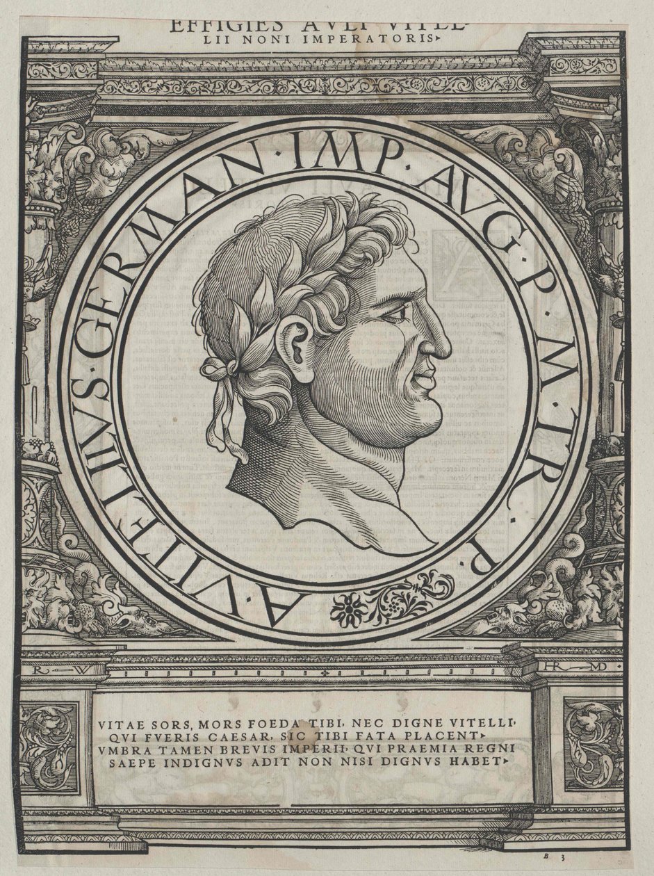 Aulus Vitellius av Artist Unknown