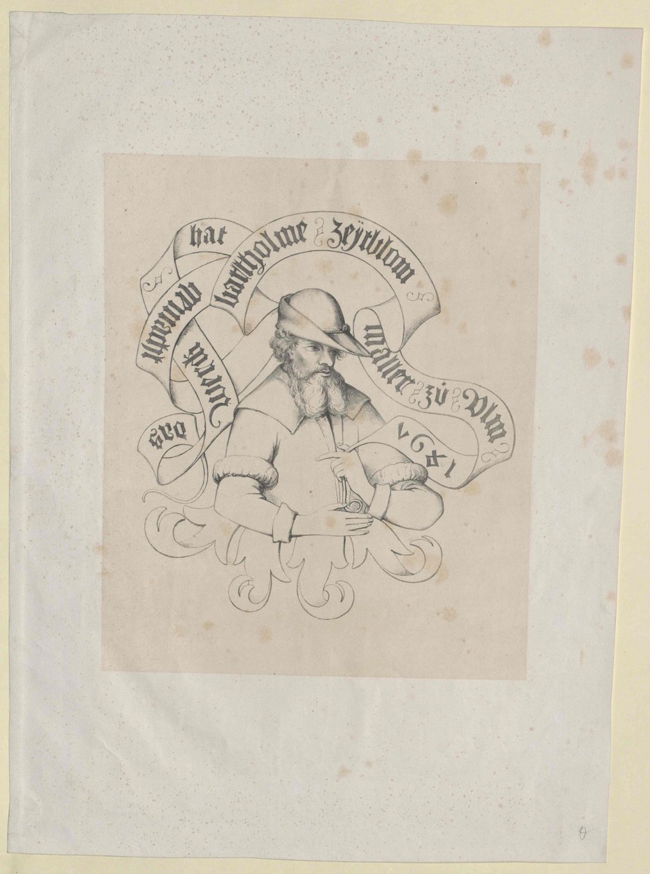 Bartholomew Zeitblom av Artist Unknown