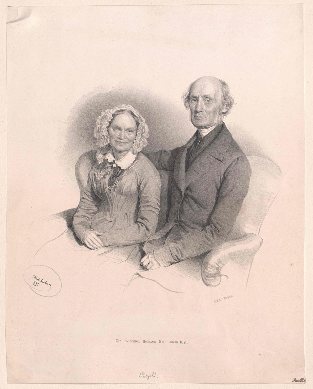 Benjamin Petzold av Artist Unknown