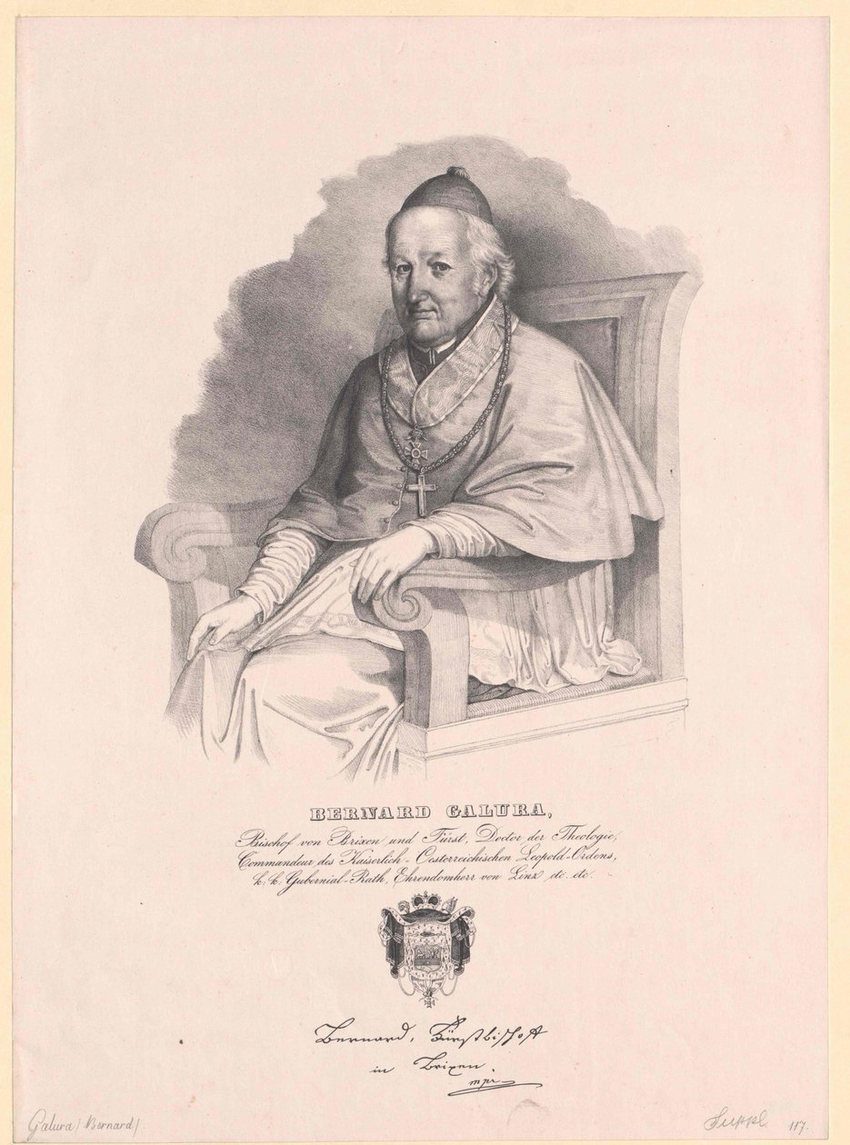 Bernard Galura av Artist Unknown