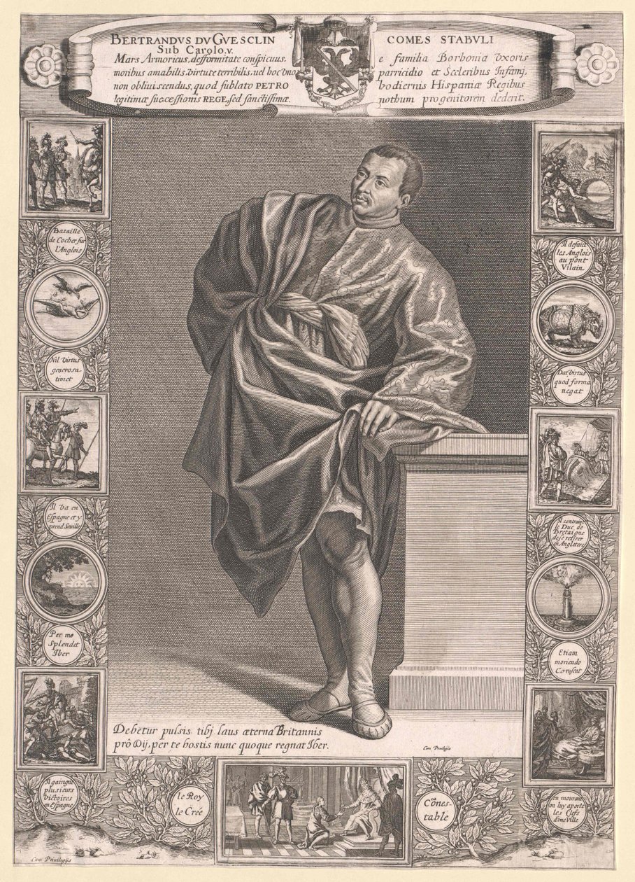 Bertrand du Guesclin av Artist Unknown