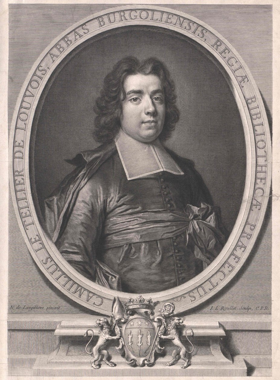 Camille Le Tellier de Louvois av Artist Unknown