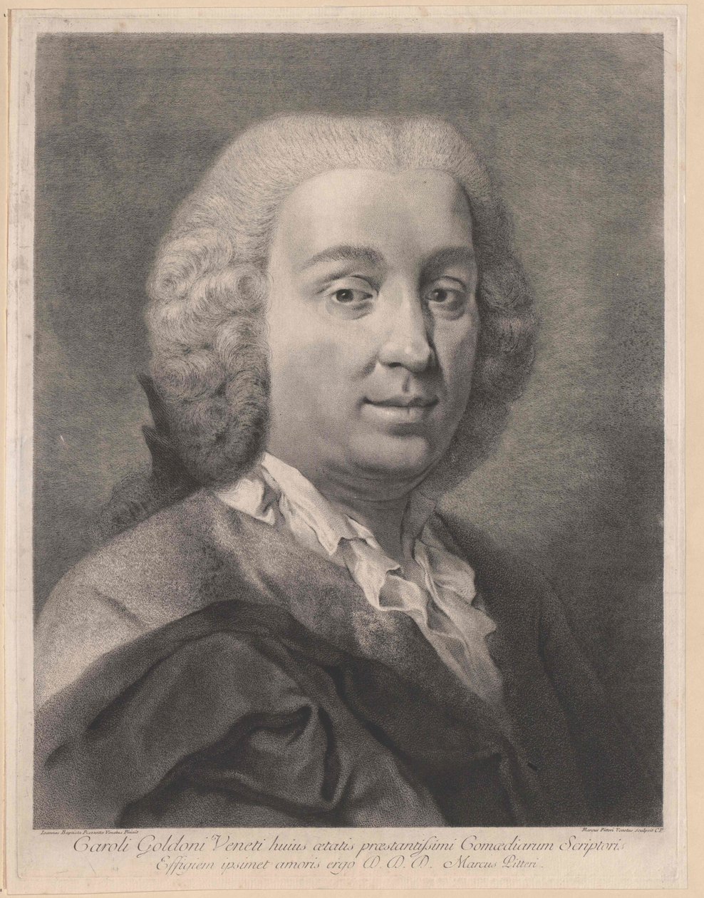 Carlo Goldoni av Artist Unknown