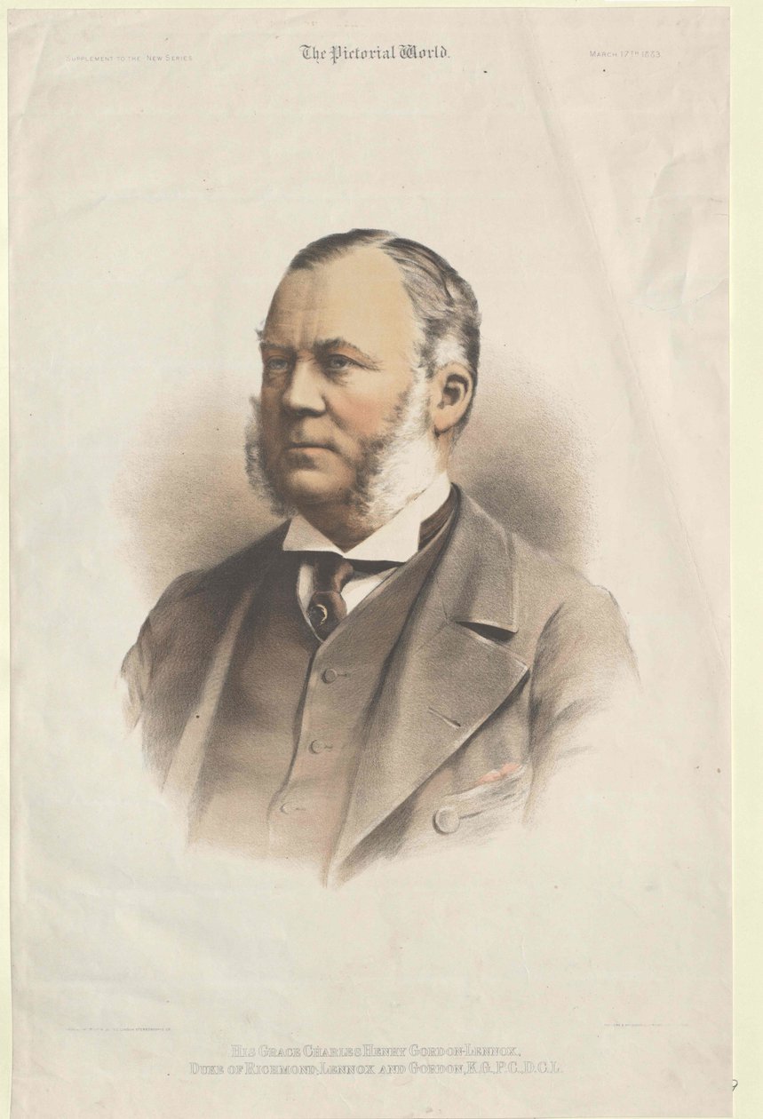 Charles Henry hertig av Richmond och Lennox av Artist Unknown