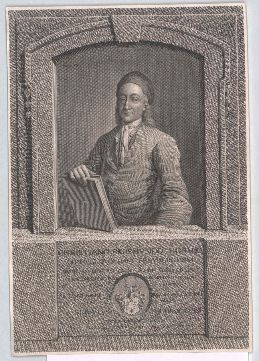 Christian Sigismund horn av Artist Unknown