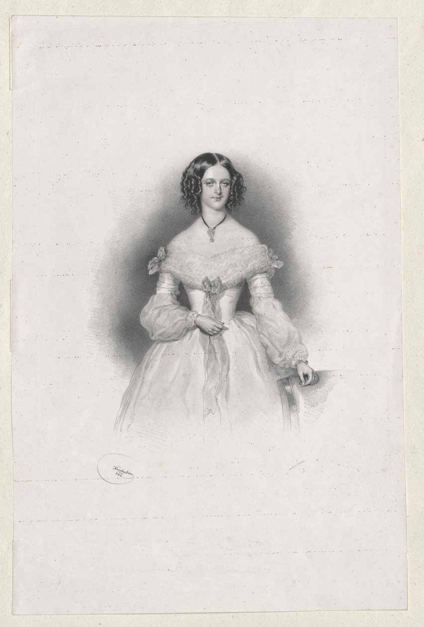 Christian grevinna von Nostitz-Rieneck av Artist Unknown