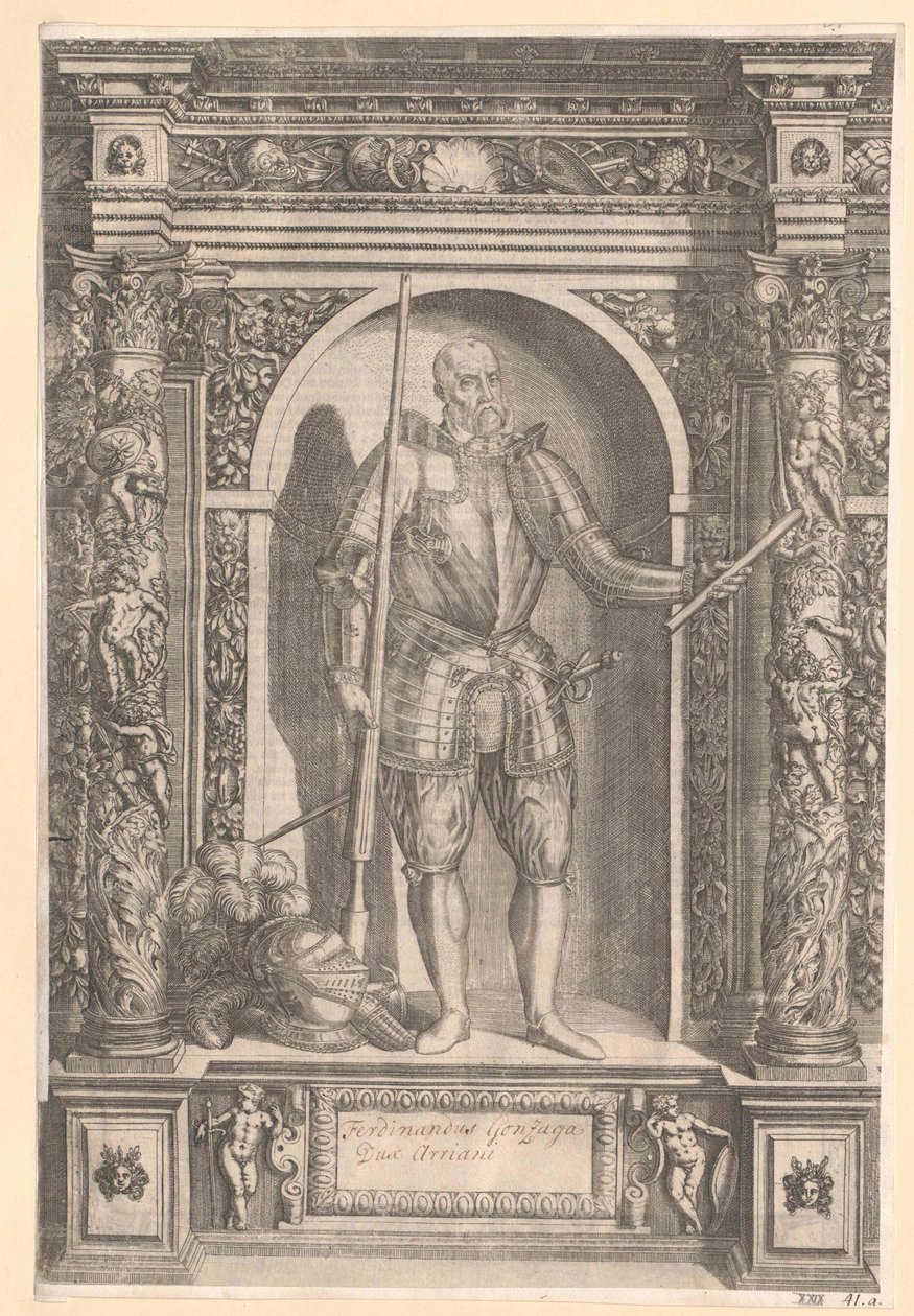 Greve av Guastalla Ferdinand I av Artist Unknown