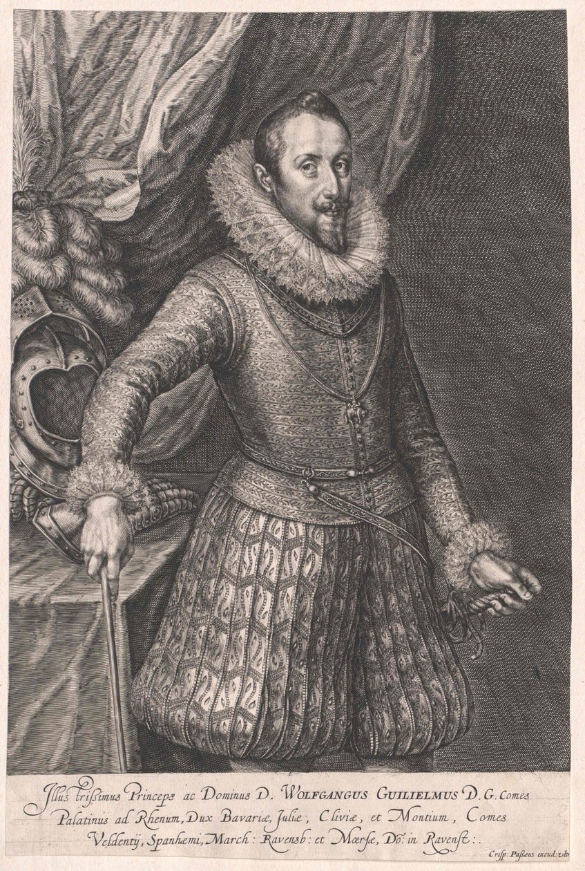 Pfalzgreve av Neuburg Wolfgang Wilhelm av Artist Unknown