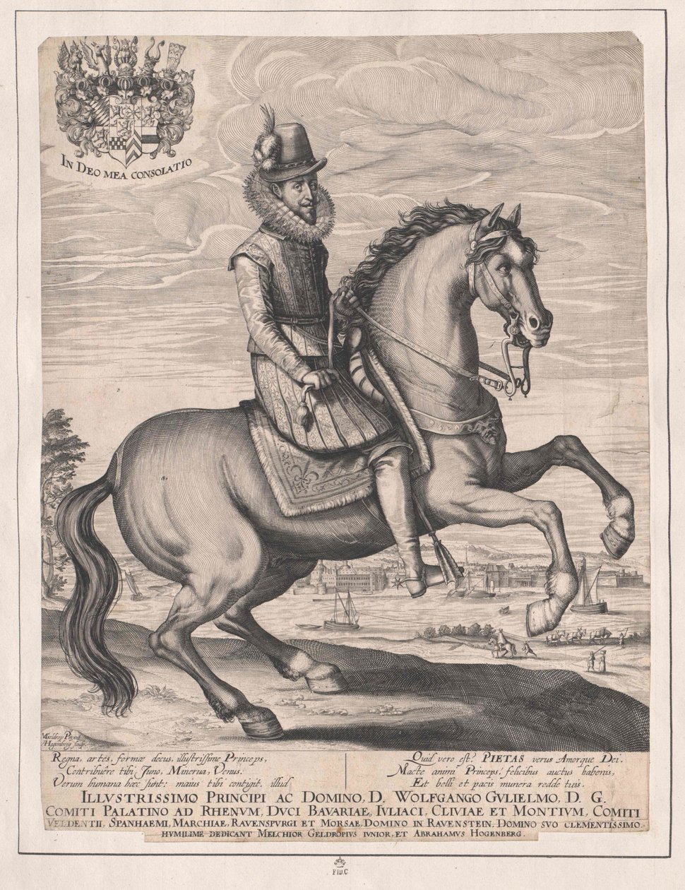 Pfalzgreve av Neuburg Wolfgang Wilhelm av Artist Unknown