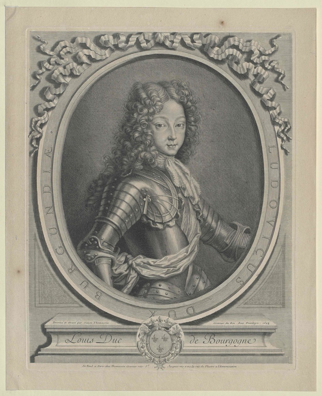 Dauphin av Frankrike Ludwig av Artist Unknown