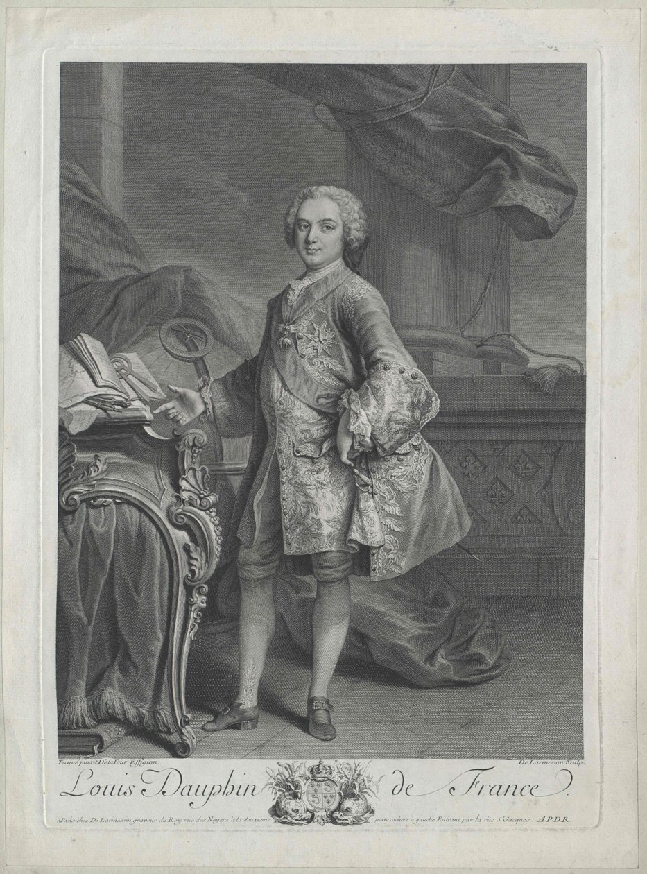 Dauphin av Frankrike Ludwig av Artist Unknown