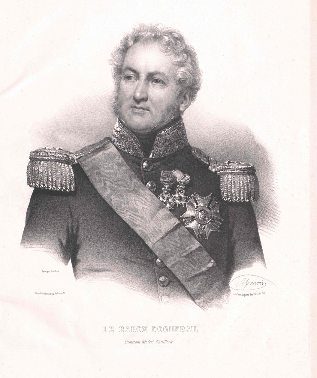 Doguerau Baron av Artist Unknown