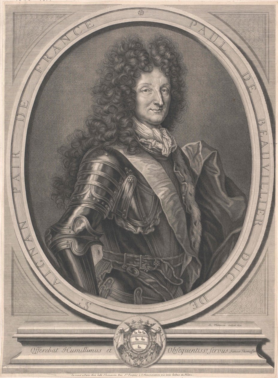Hertig av Saint-Aignan Beauvilliers av Artist Unknown