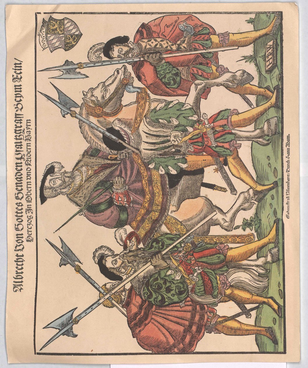 Hertig av Bayern Albrecht V. av Artist Unknown