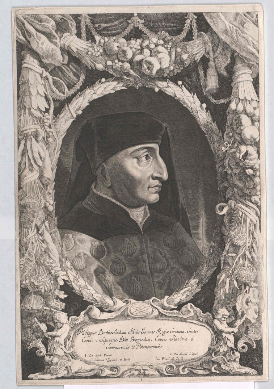 Hertig av Burgund Philipp II av släkten Kuehn av Artist Unknown