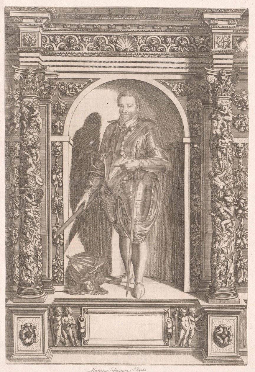 Hertig av Mayenne Karl av Lothringen av Artist Unknown