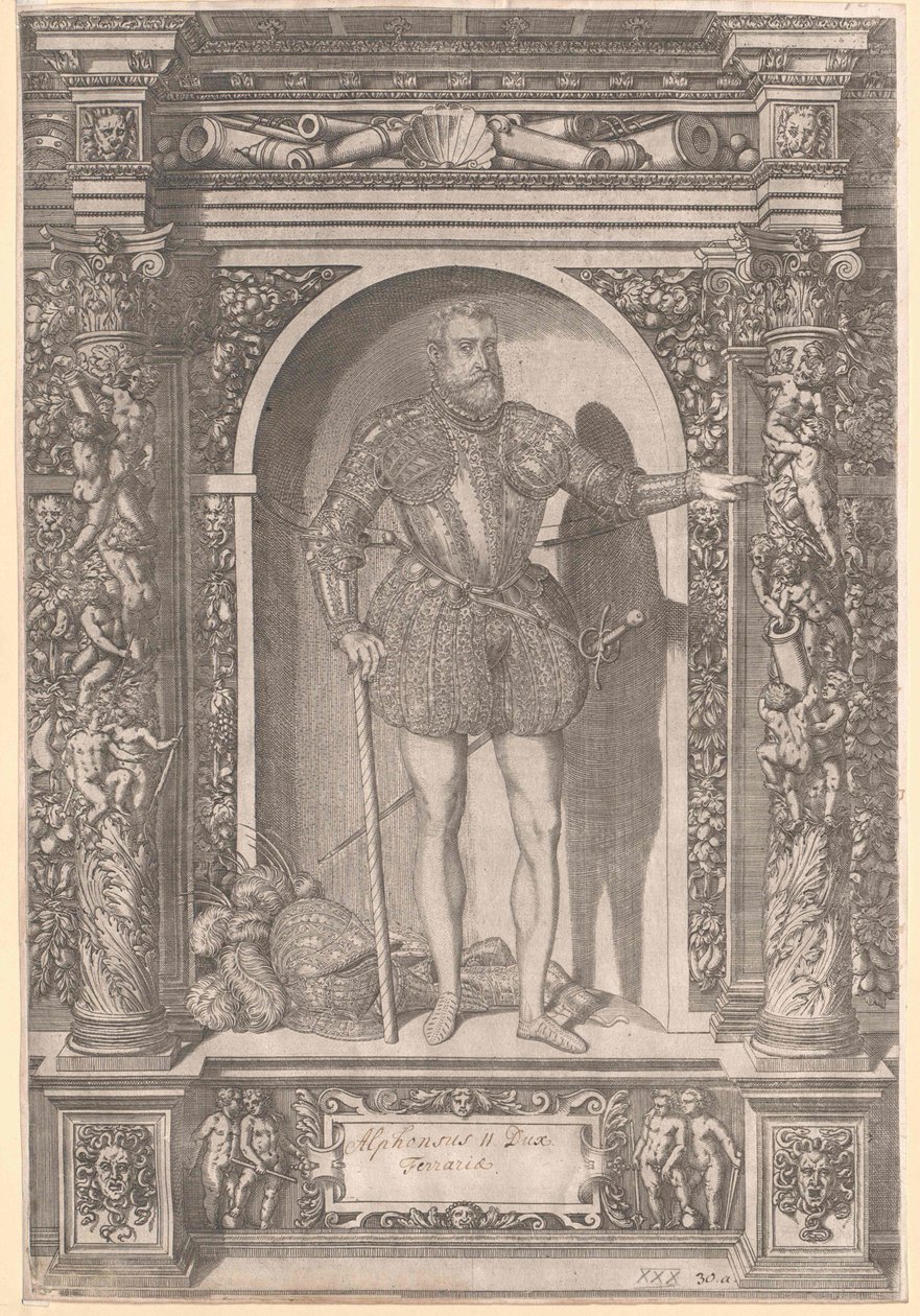 Hertig av Modena och Ferrara Alphonsus II d