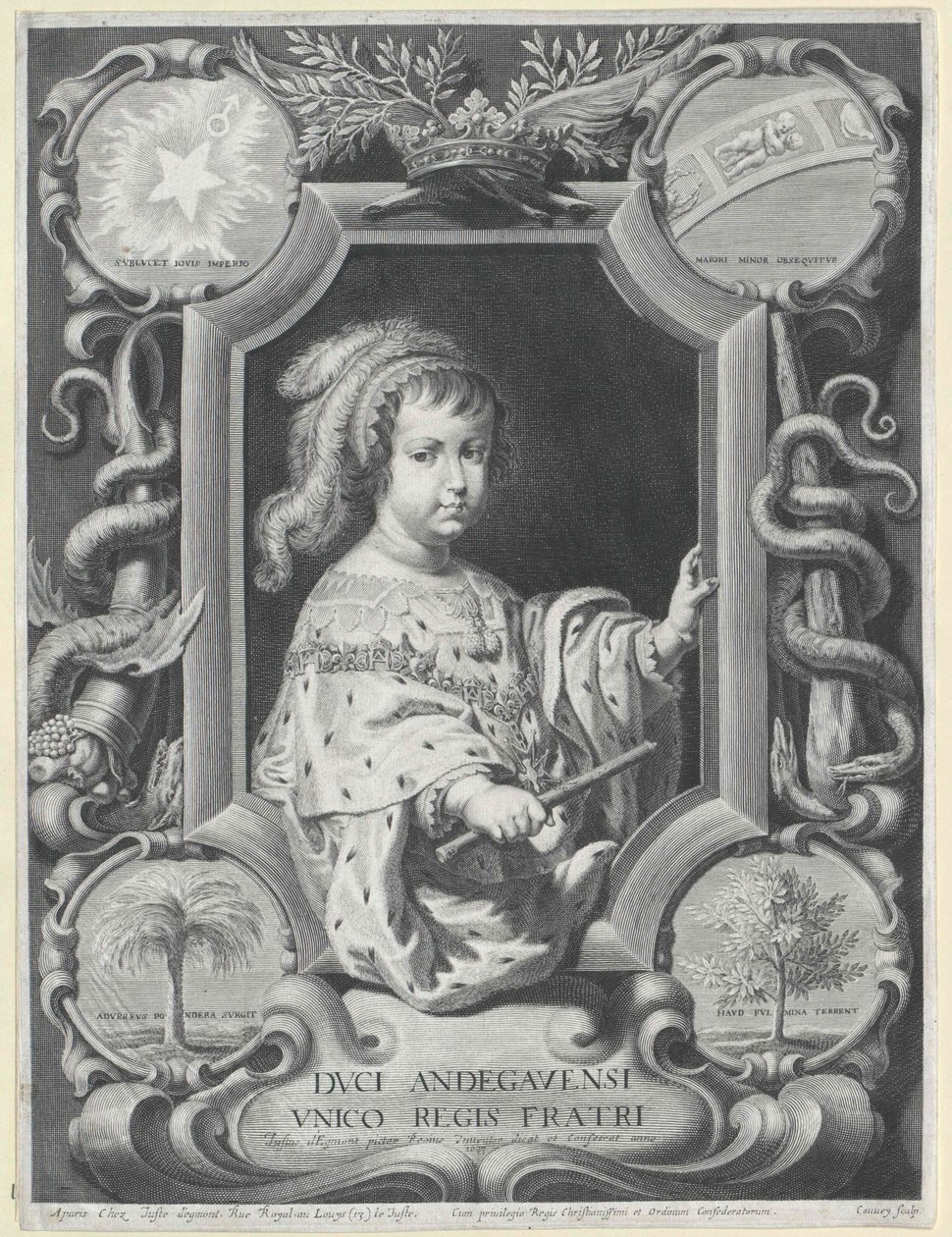 Hertigen av Orleans Philipp av Artist Unknown