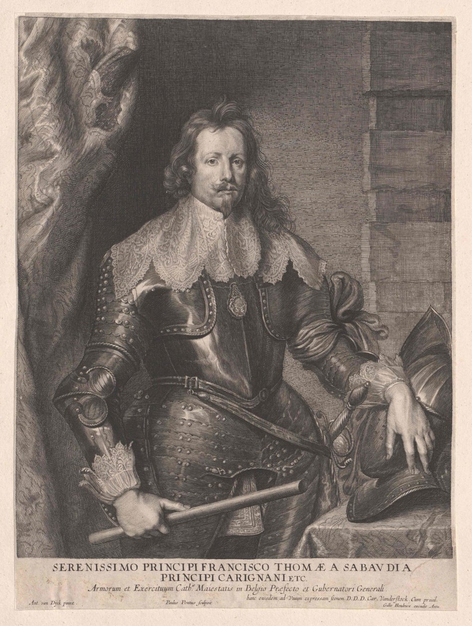 Hertigen av Savoyen Carignan Franz Thomas av Artist Unknown