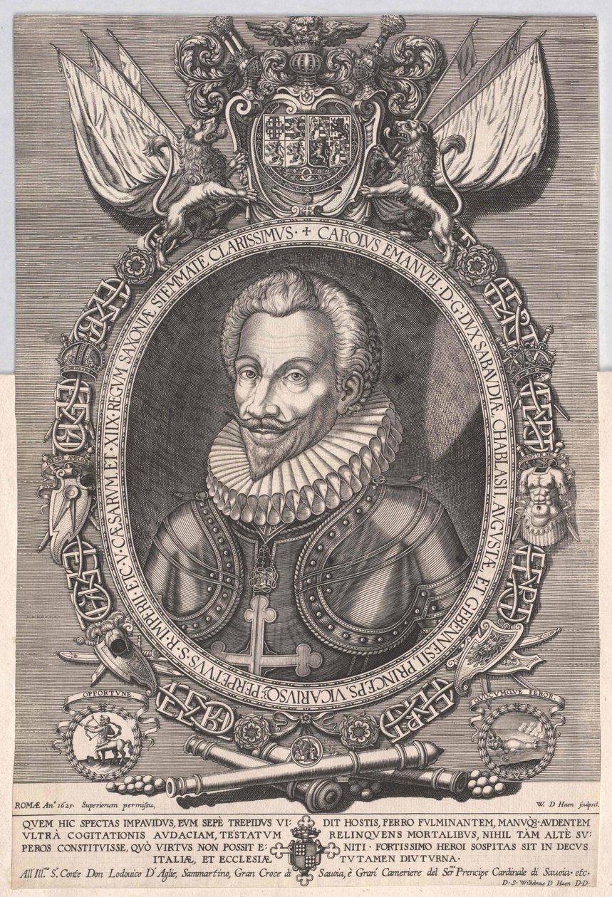 Hertig av Savojen Karl Immanuel I av Artist Unknown