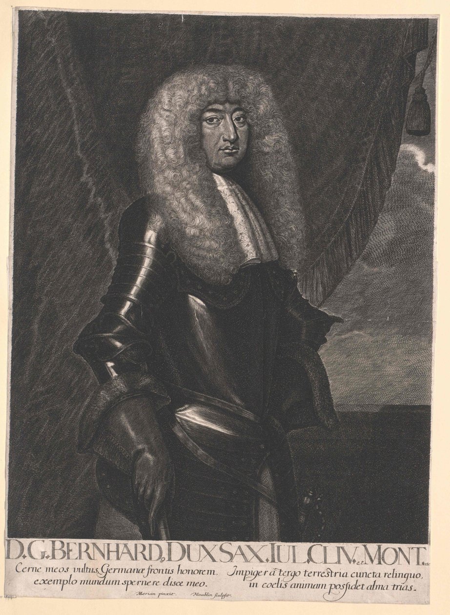 Hertig av Sachsen-Jena Bernard av Artist Unknown