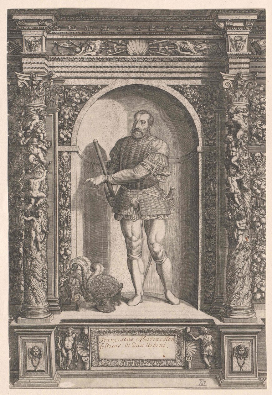 Hertigen av Urbino Franz Maria von Rovere av Artist Unknown