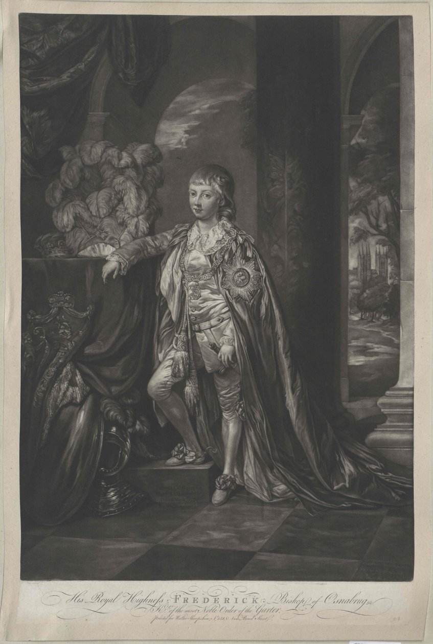 Hertig av York och Albany Frederick August av Artist Unknown