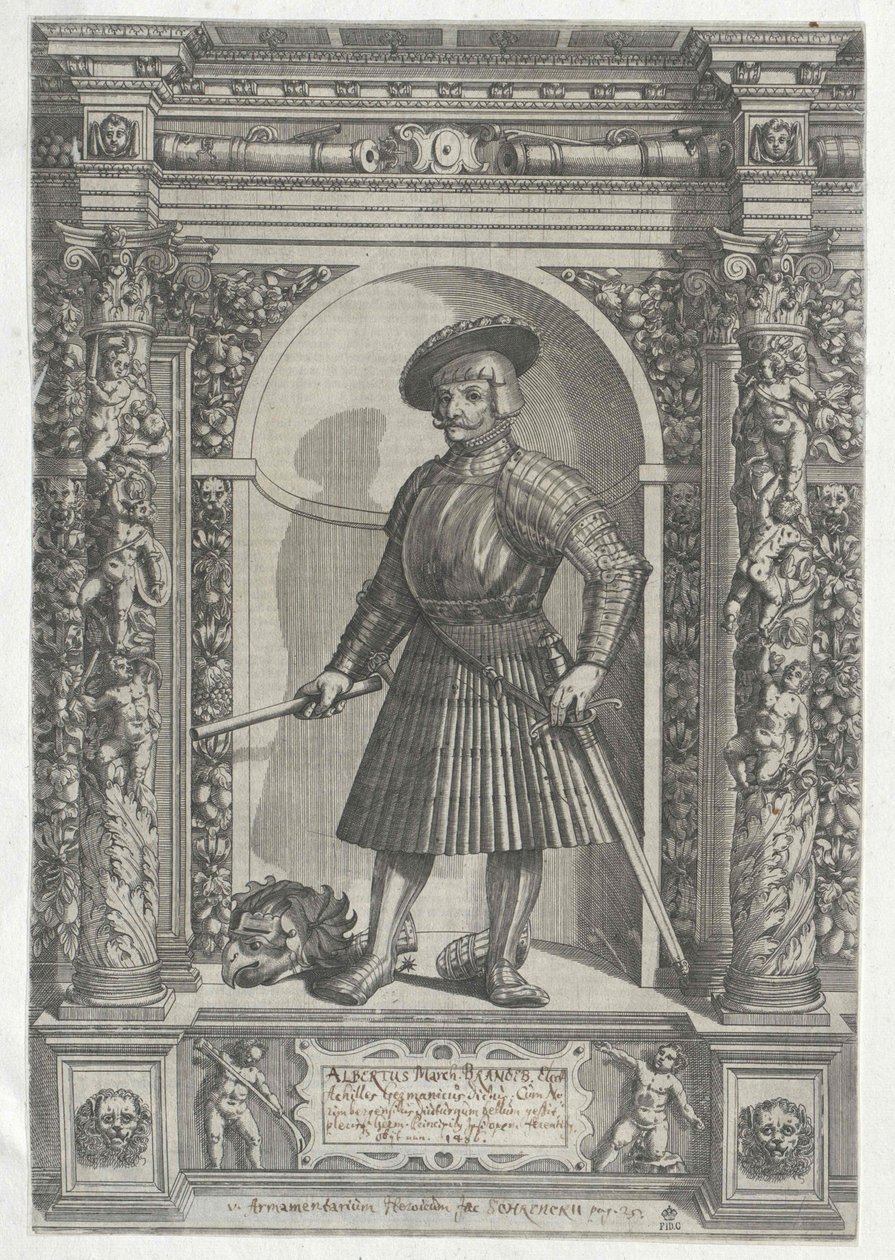 Kurfurste av Brandenburg Albrecht Achilles av Artist Unknown