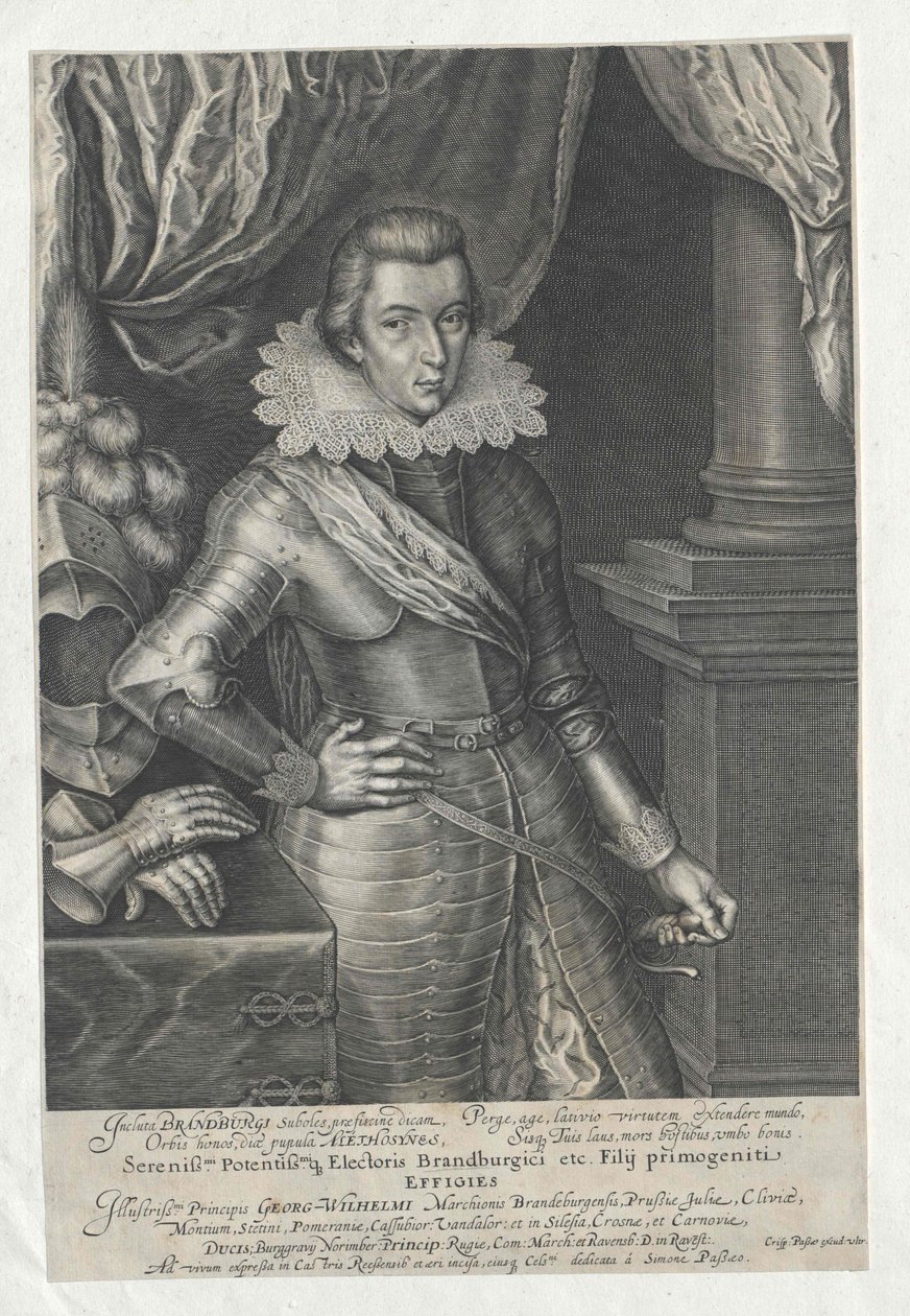 Kurfurste av Brandenburg Georg Wilhelm av Artist Unknown