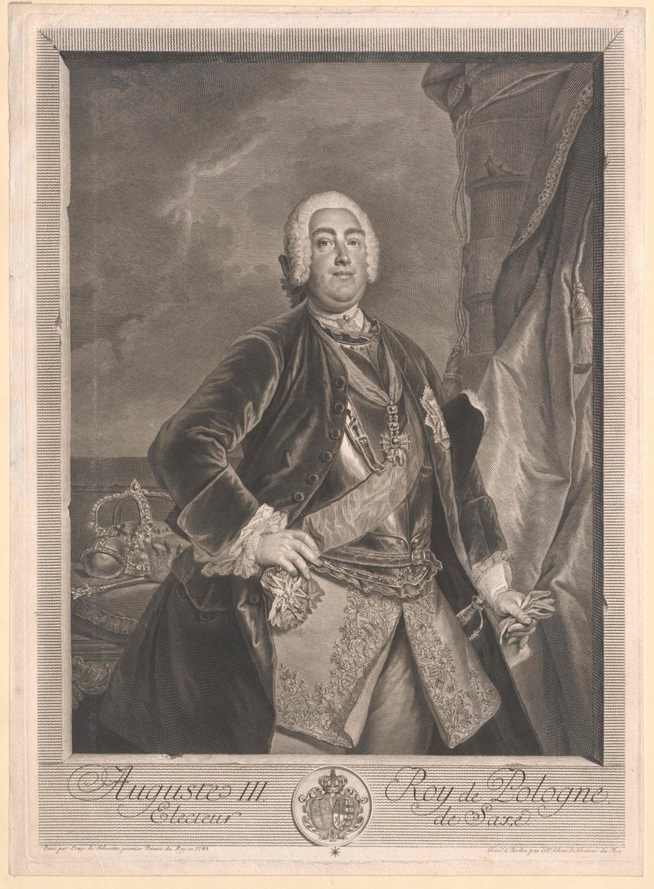 Kurfurste av Sachsen Fredrik August II av Artist Unknown