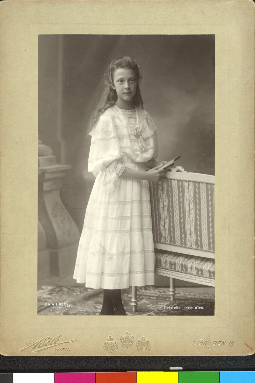 Elisabeth Frances av Artist Unknown