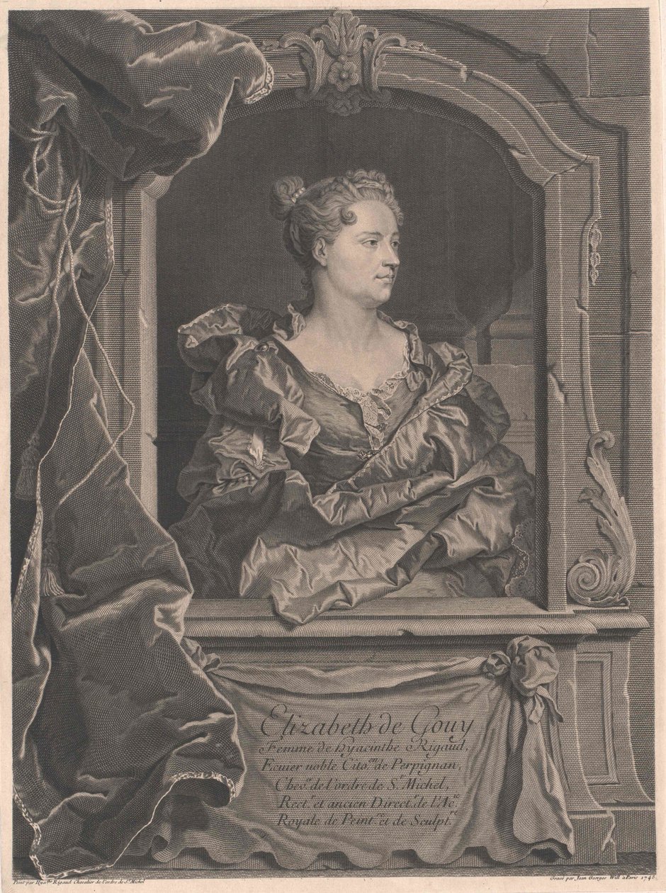 Elisabeth de Gouix av Artist Unknown