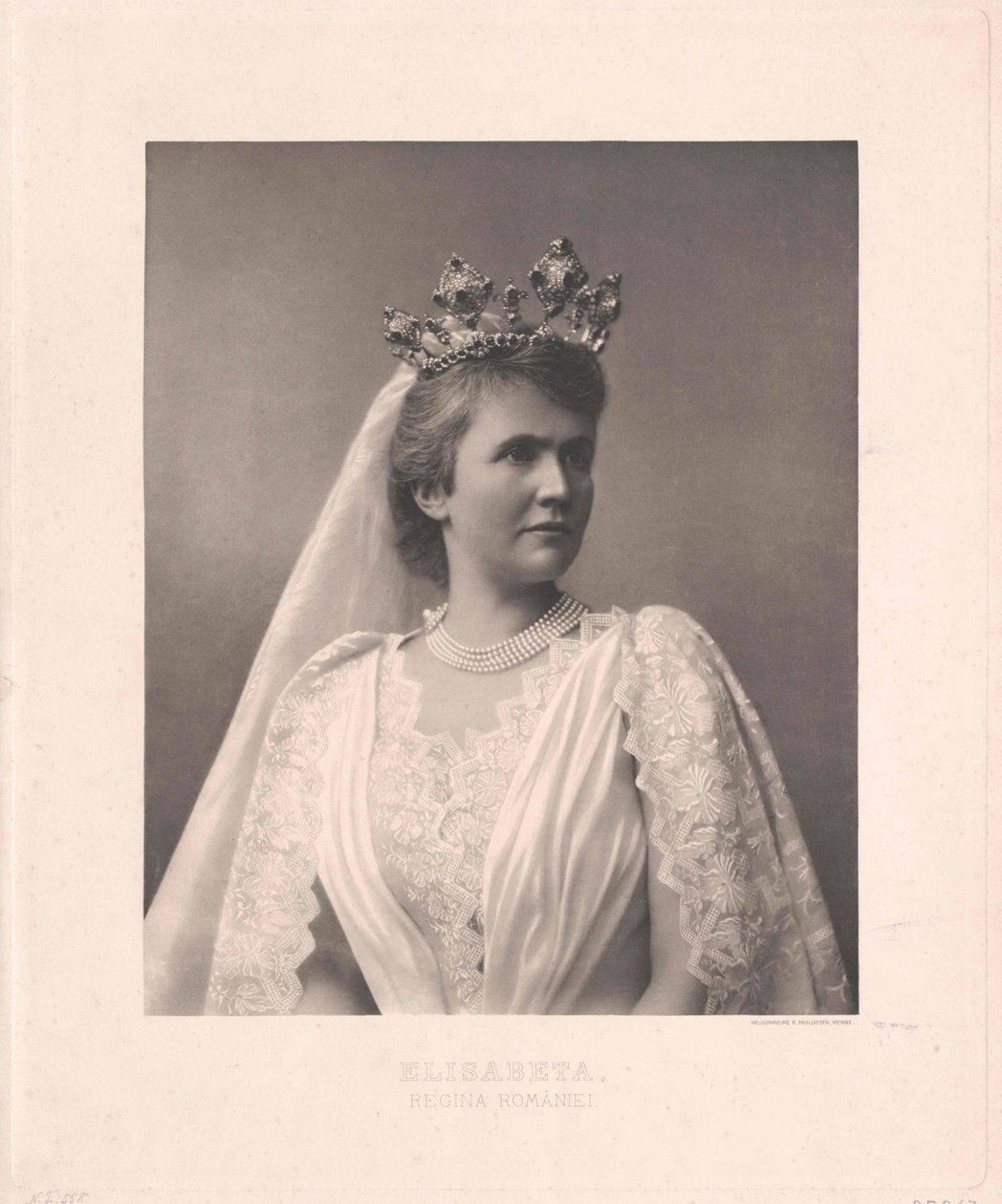 Elisabeth prinsessan Wied av Artist Unknown