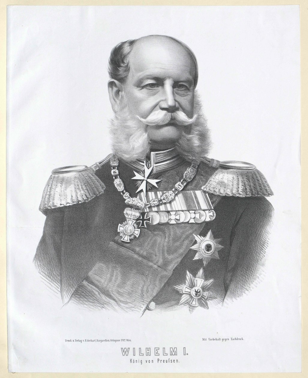 Kejsare William I av Artist Unknown