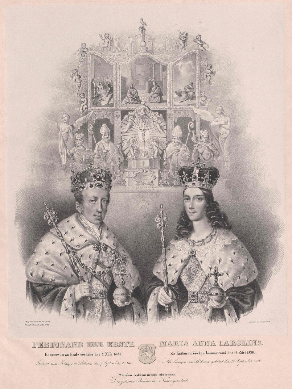 Kejsare av Österrike Ferdinand I av Artist Unknown