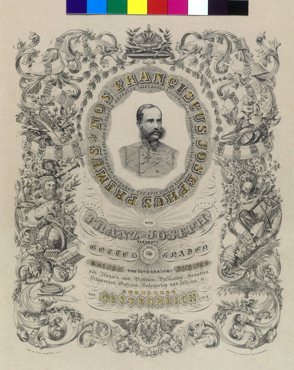 Kejsare av Österrike Franz Joseph I av Artist Unknown