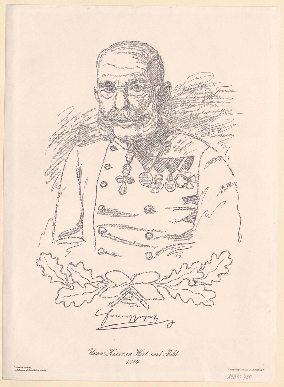 Kejsare av Österrike Franz Joseph I av Artist Unknown
