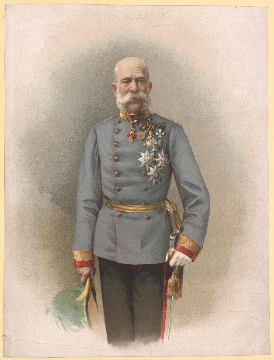 Kejsare av Österrike Franz Joseph I av Artist Unknown