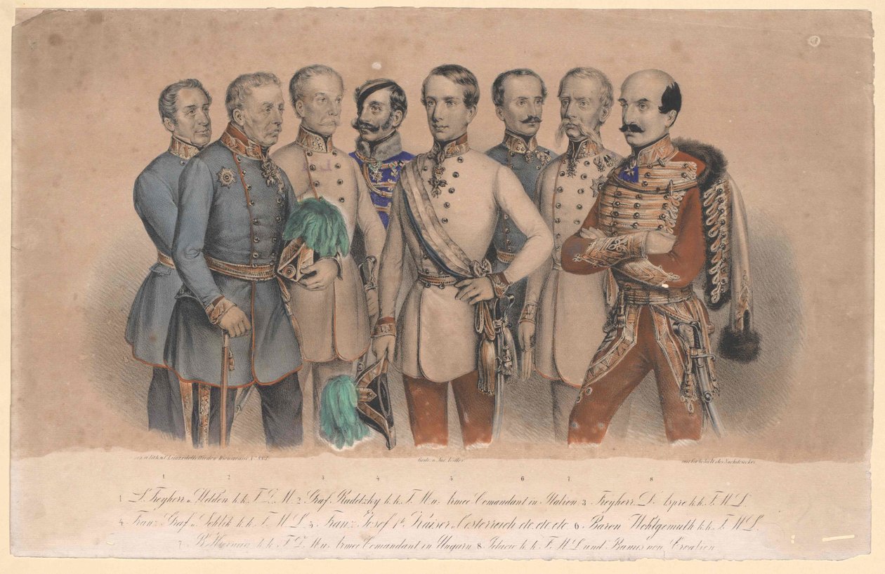 Kejsare av Österrike Franz Joseph I av Artist Unknown