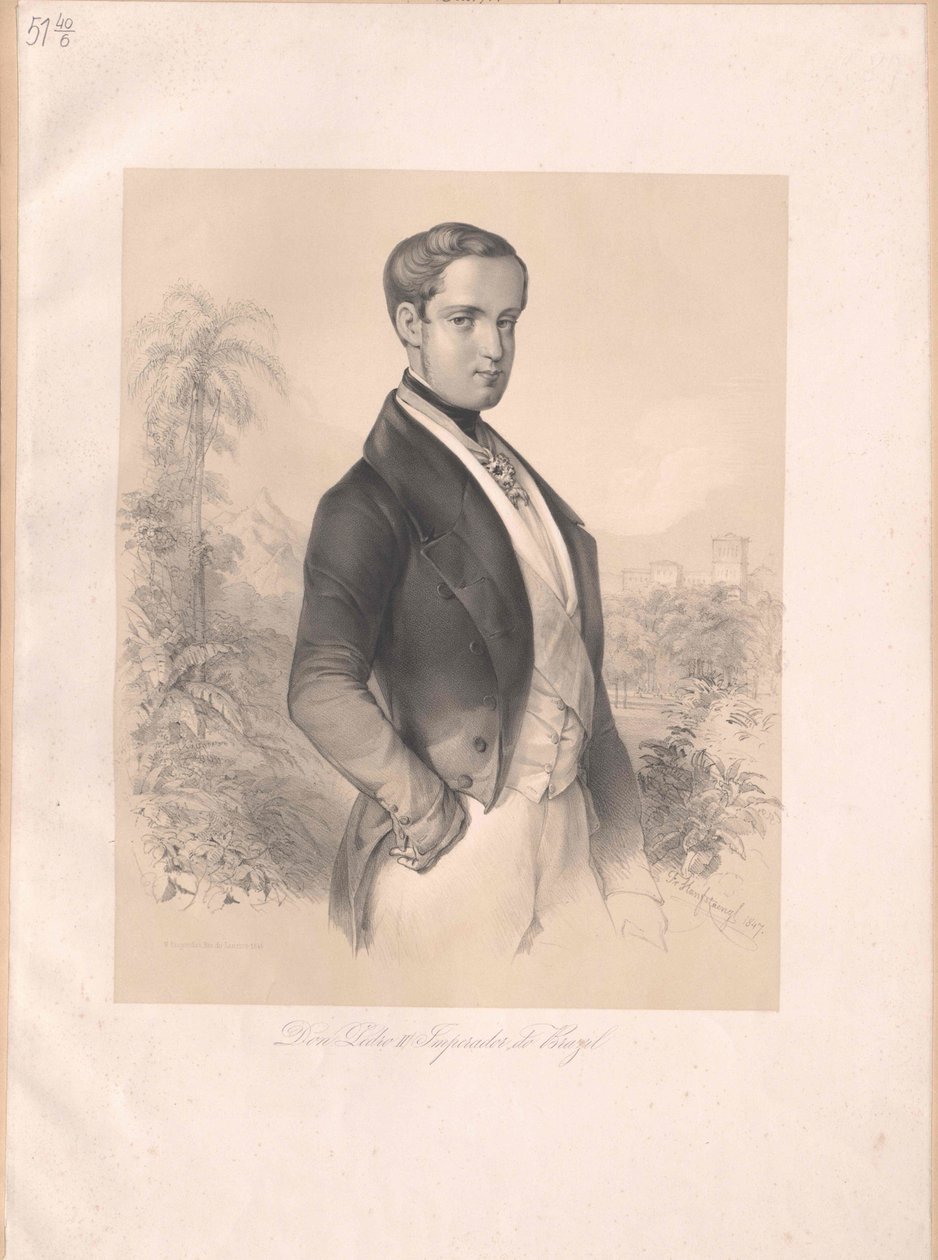 Kejsare av Brasilien Peter II av Artist Unknown