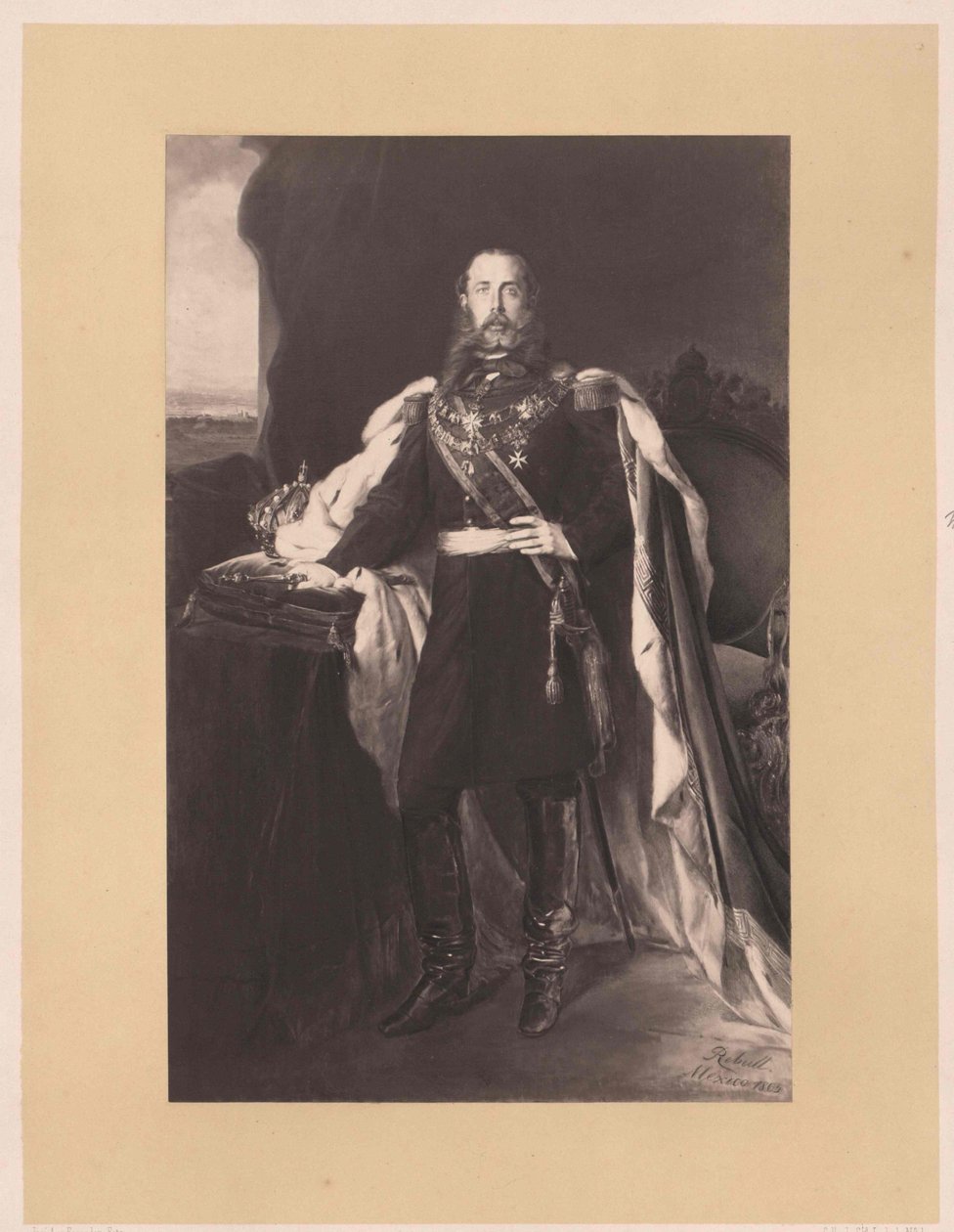 Kejsare av Mexiko Maximilian I av Artist Unknown
