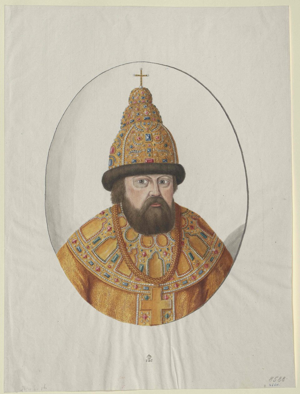 Kejsaren av Ryssland Aleksej av Artist Unknown