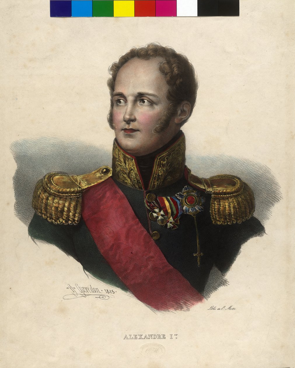 Kejsare av Ryssland Alexander I av Artist Unknown