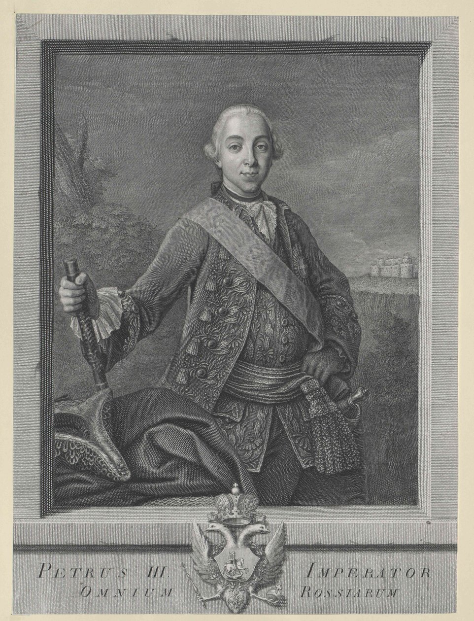 Kejsare av Ryssland Peter III av Artist Unknown