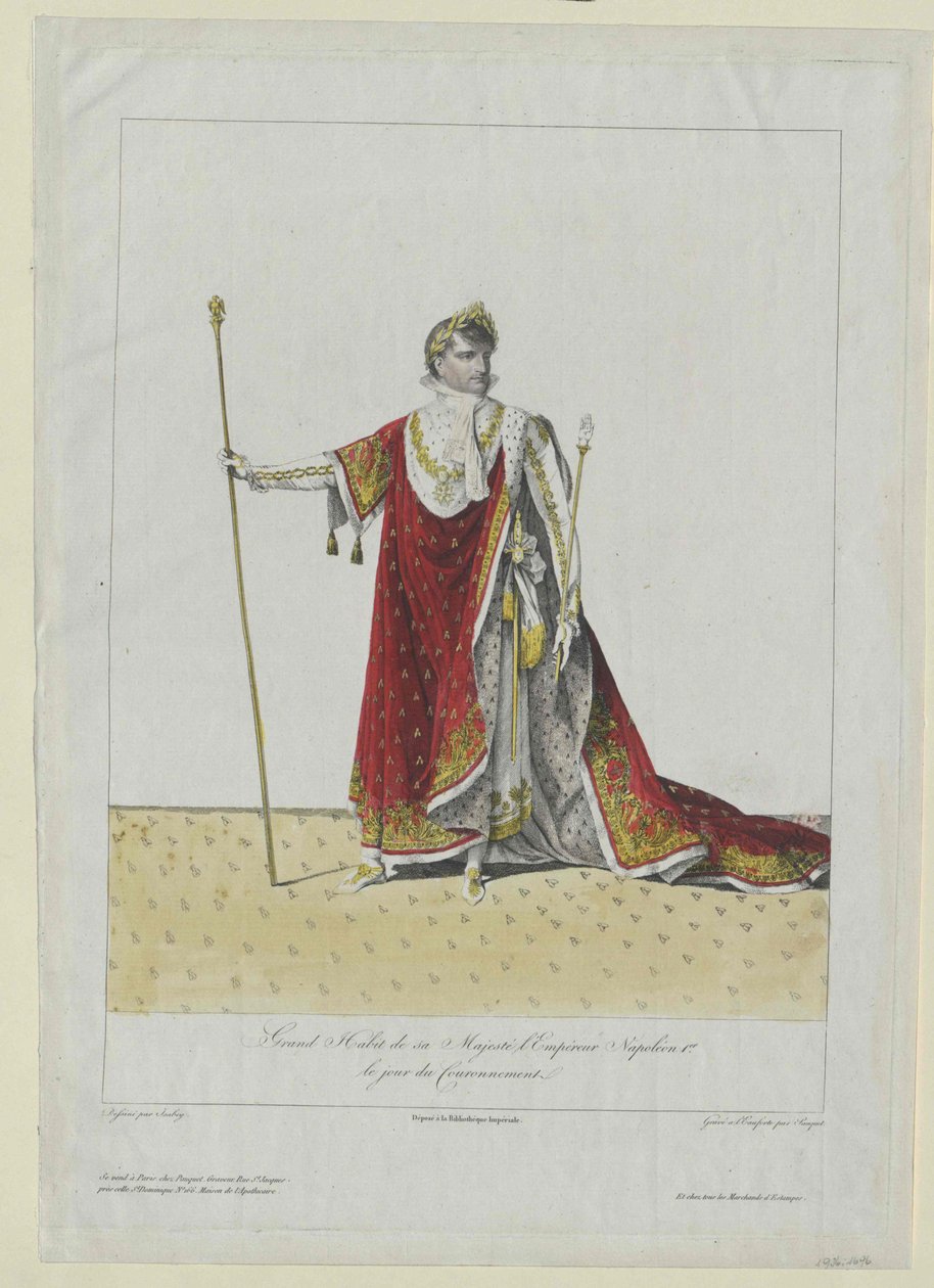 Frankrikes kejsare Napoleon I Bonaparte av Artist Unknown