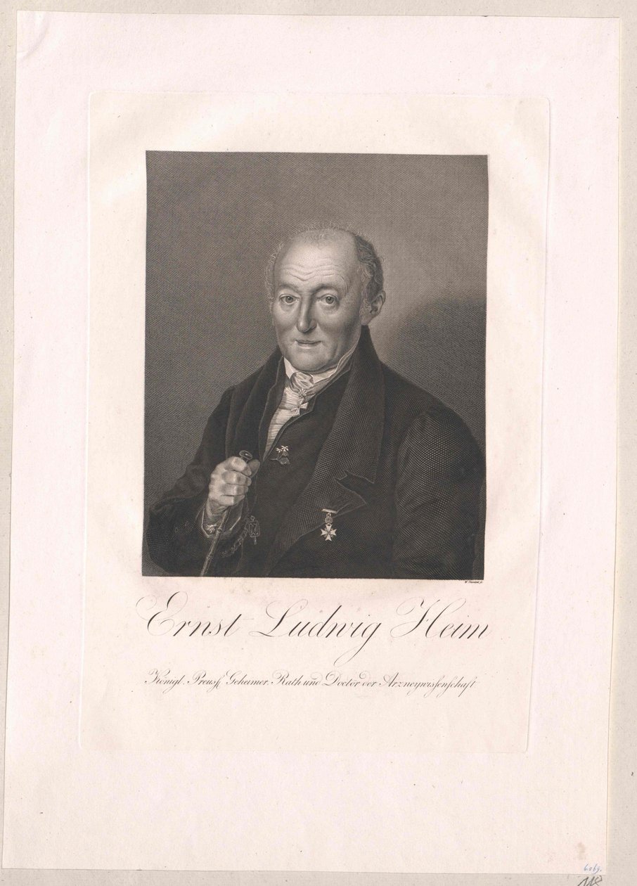 Ernst Ludwig Heim av Artist Unknown