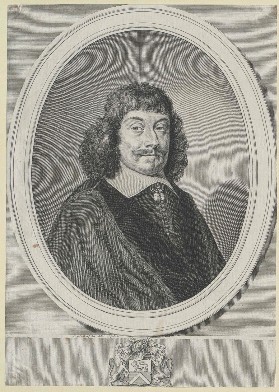 Etienne de Bartillat (tryck) av Artist Unknown