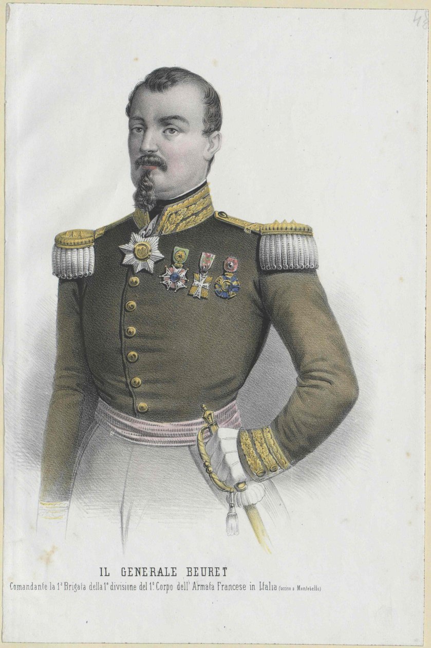 Eug006e0065-Georges-Jacques Beuret av Artist Unknown