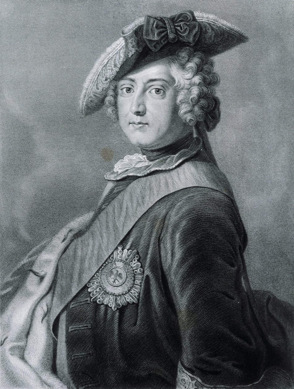 FREDERICK II "Geaten" (1712-1786). Kung av Preussen (1740-1786). av Artist Unknown