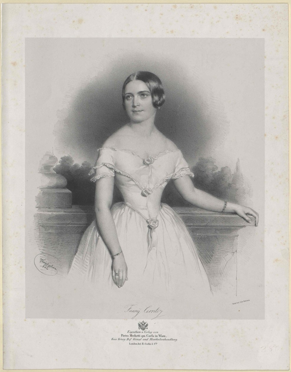 Fanny Cerito av Artist Unknown